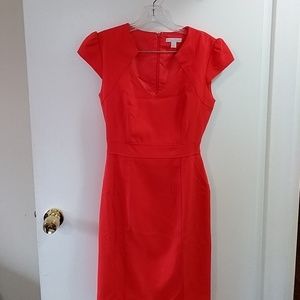 New York and Co. V-neck sheath dress